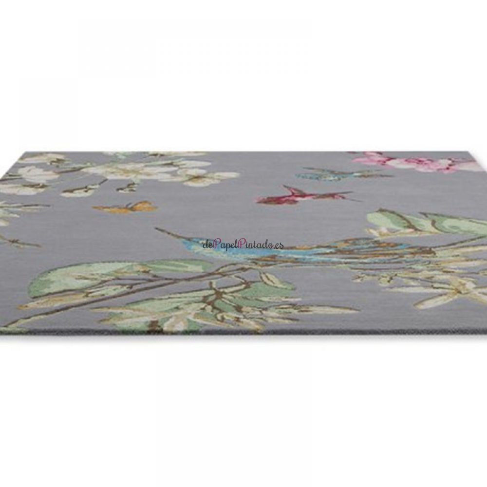 Alfombra WEDGWOOD LANA Y VISCOSA HUMMINGBIRD GREY 120X180-2